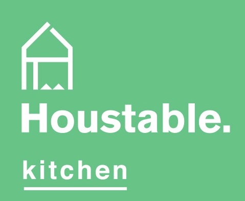Houstable Kitchen APRON  GREEN